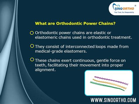 The Role Of Power Chains In Orthodontic Treatment